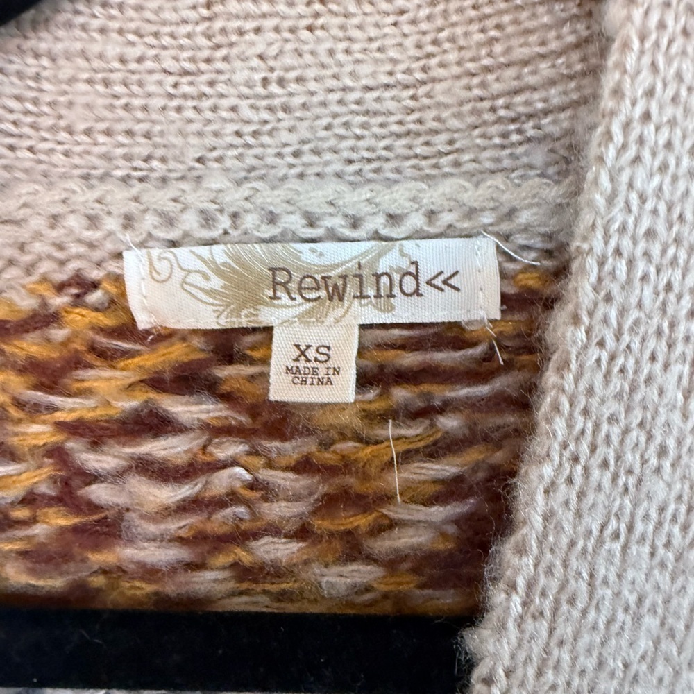 Rewind Multicolor Knit Cardigan - Picture 6 of 8